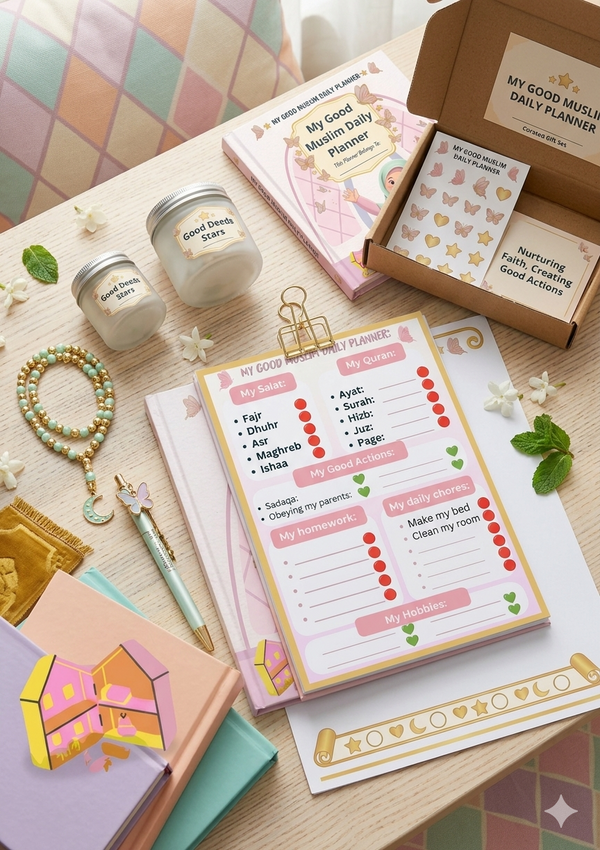 My Good Muslim Daily Planner For Girls