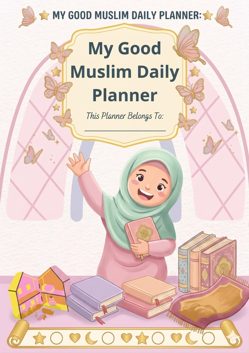 My Good Muslim Daily Planner For Girls