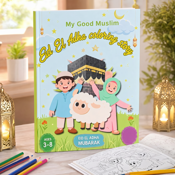 Eid al-Adha Coloring Storybook for Kids – Printable Activity Pages