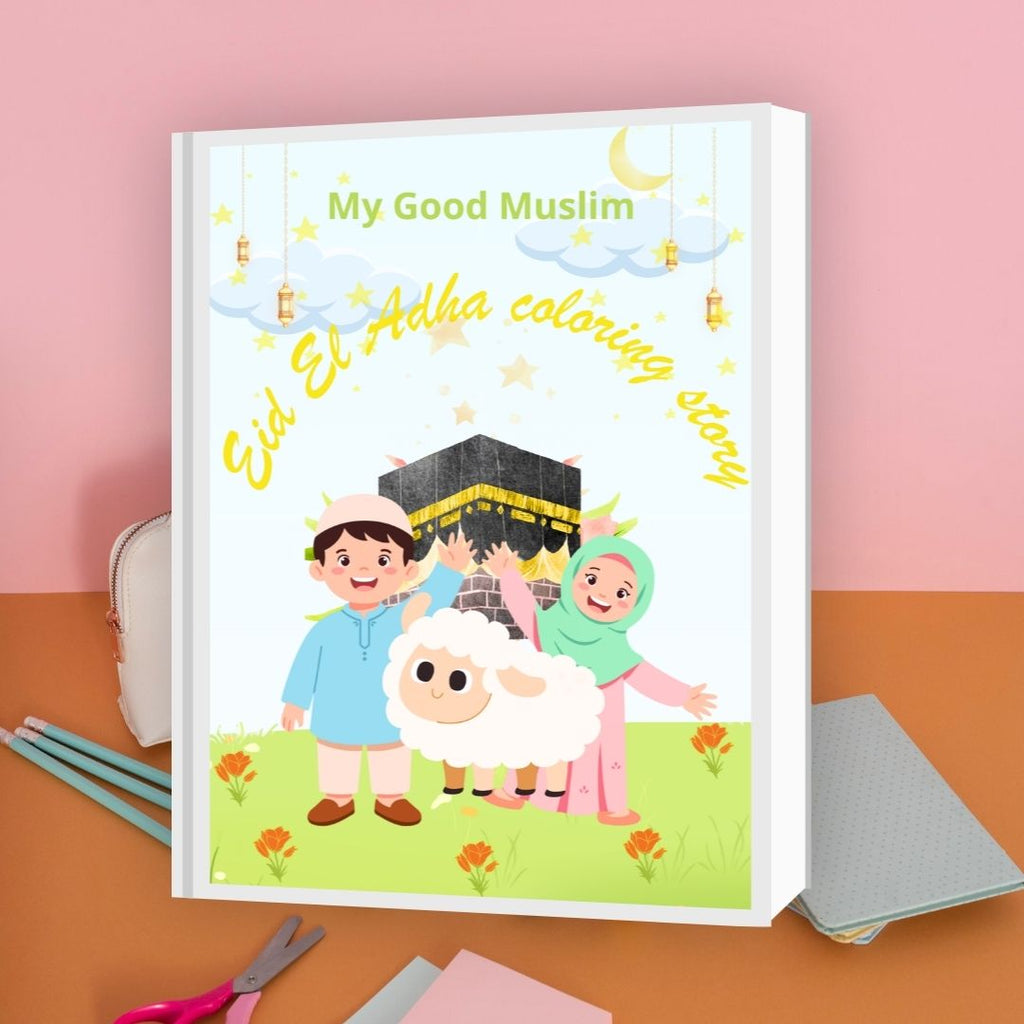 Eid al-Adha Coloring Storybook for Kids – Printable Activity Pages